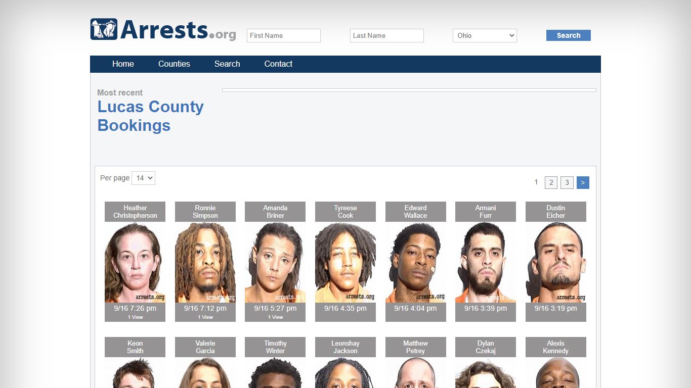 Lucas County Arrests and Inmate Search